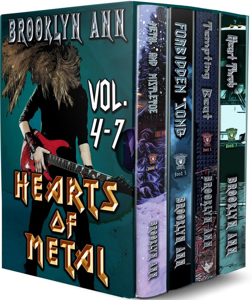 Produktbild: Hearts of Metal Boxset: Vol 4-7 | Brooklyn Ann