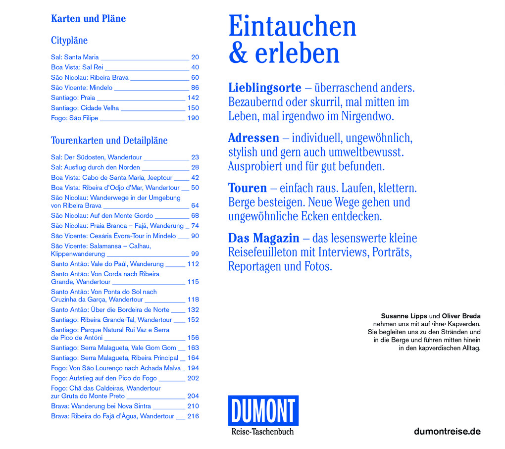 Weitere Ansicht: DUMONT Reise-Taschenbuch Reiseführer Kapverden. Cabo Verde | Oliver Breda, Susanne Lipps