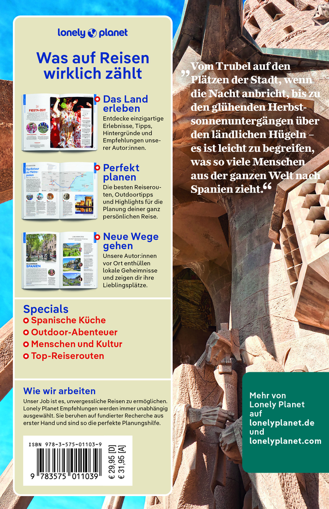 Weitere Ansicht: LONELY PLANET Reiseführer Spanien | Isabella Noble, Stuart Butler, Natalia Diaz, Jamie Ditaranto, Esme Fox