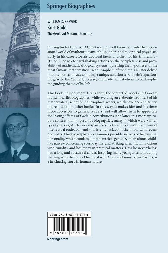Weitere Ansicht: Kurt Gödel | William D. Brewer