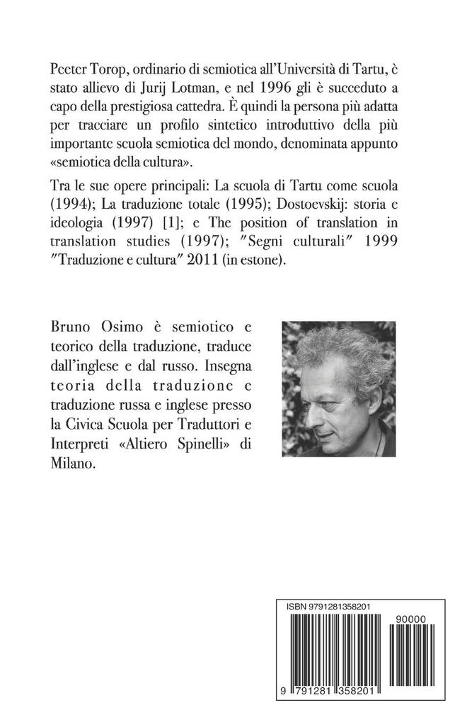 Weitere Ansicht: La semiotica della cultura | Peeter Torop