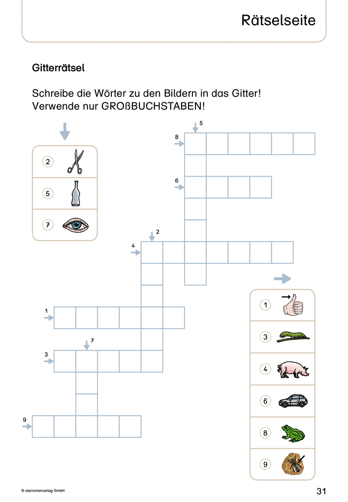 Weitere Ansicht: Mein Lupenschreibheft 1 bis 3 im Set - Ich kann richtig schreiben | Katrin Langhans, sternchenverlag GmbH