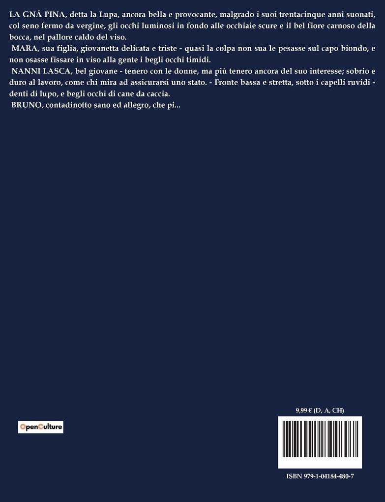 Weitere Ansicht: La lupa | Giovanni Verga