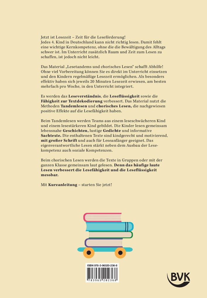 Weitere Ansicht: Lesetandems und chorisches Lesen - 2. Klasse | Maria Schmetz