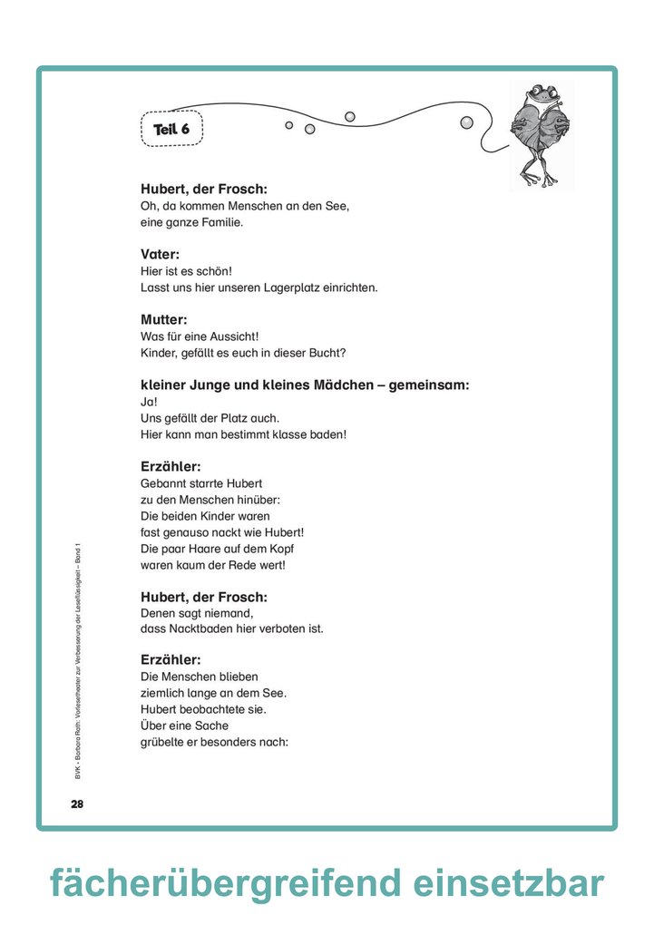 Weitere Ansicht: Vorlesetheater Band 1 | Barbara Rath