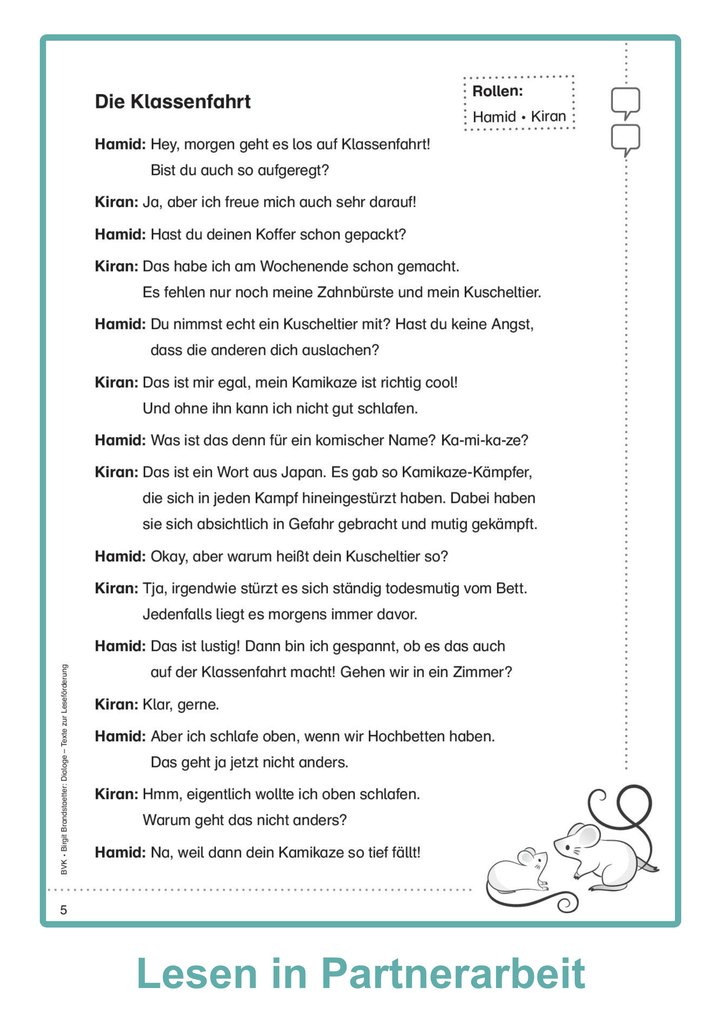 Weitere Ansicht: Dialoge - Texte zur Leseförderung | Birgit Brandstaetter