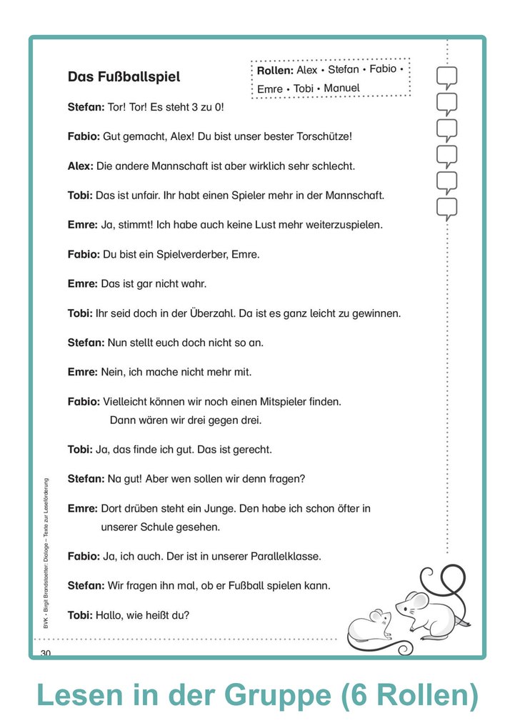 Weitere Ansicht: Dialoge - Texte zur Leseförderung | Birgit Brandstaetter