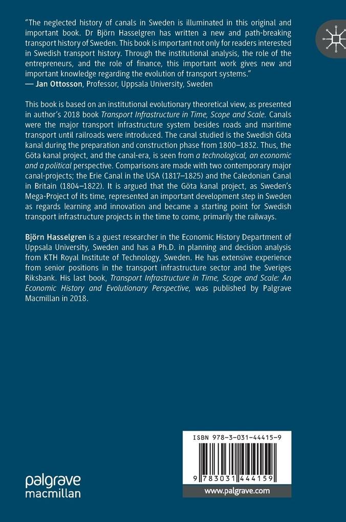 Weitere Ansicht: An Institutional Approach to the Göta kanal | Björn Hasselgren
