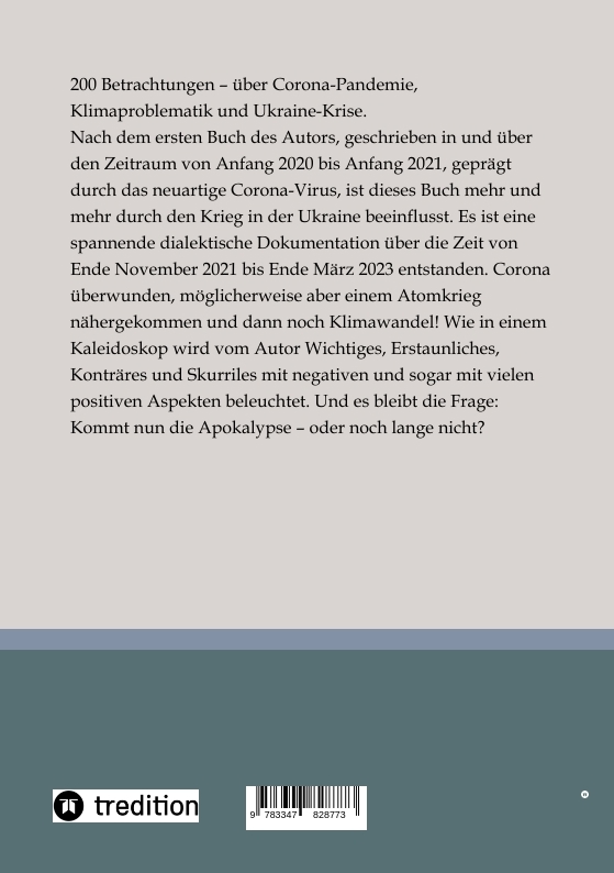Weitere Ansicht: Auf dem Weg zur Apokalypse | Klaus Arthur