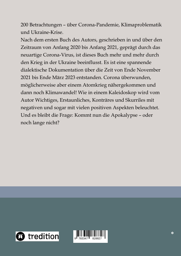 Weitere Ansicht: Auf dem Weg zur Apokalypse | Klaus Arthur