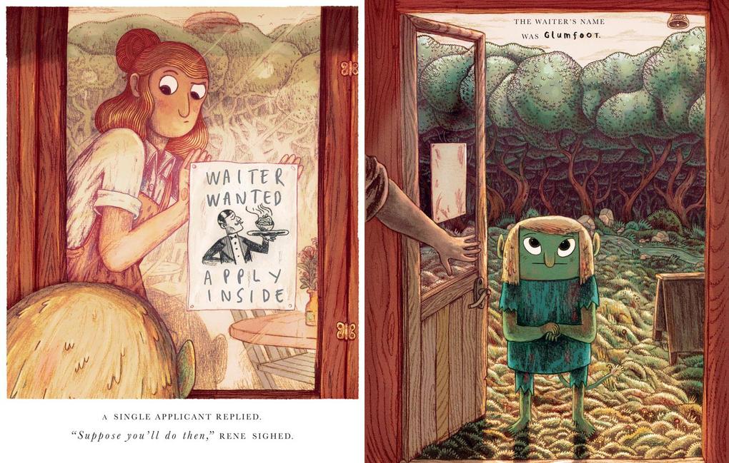 Weitere Ansicht: The Café at the Edge of the Woods | Mikey Please