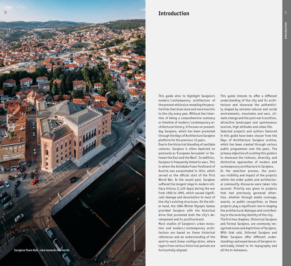 Weitere Ansicht: Sarajevo. Architectural Guide