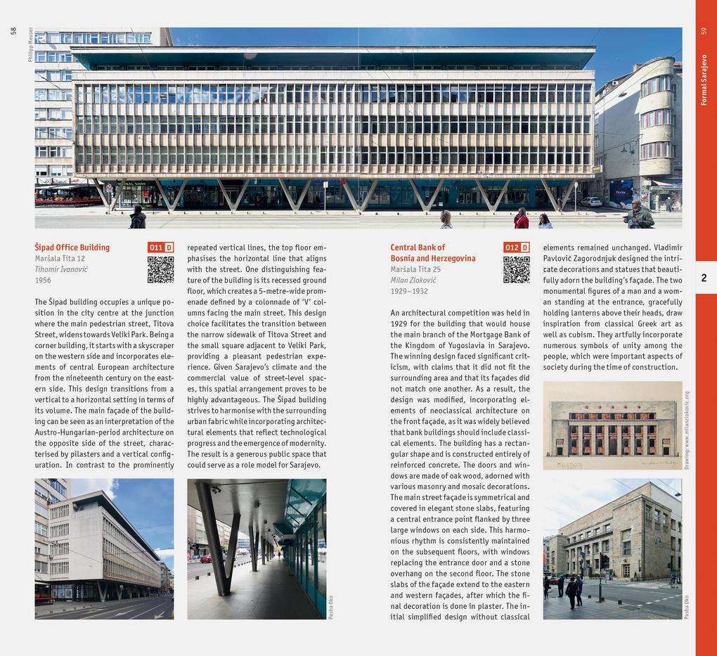 Weitere Ansicht: Sarajevo. Architectural Guide