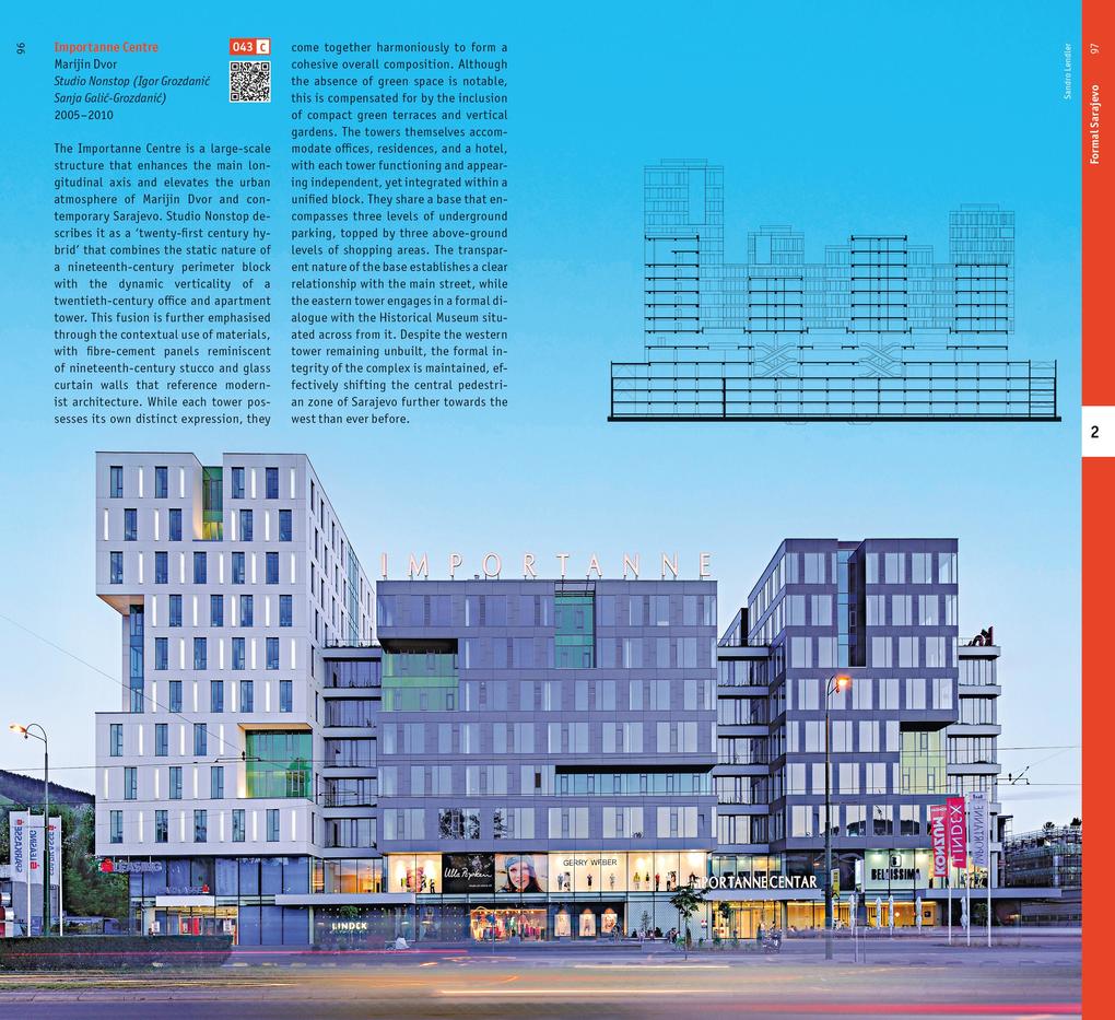 Weitere Ansicht: Sarajevo. Architectural Guide