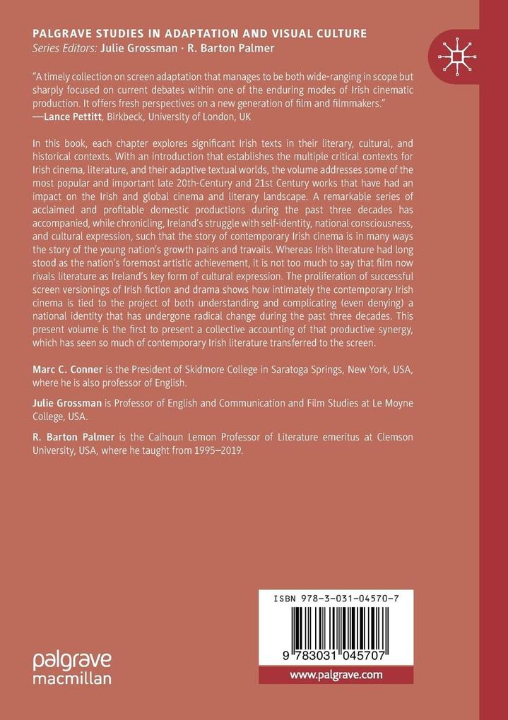 Weitere Ansicht: Screening Contemporary Irish Fiction and Drama