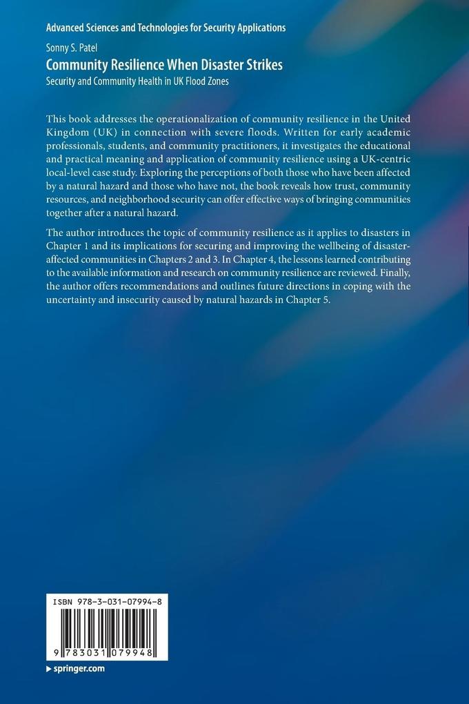 Weitere Ansicht: Community Resilience When Disaster Strikes | Sonny S. Patel