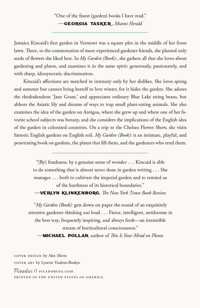 Weitere Ansicht: My Garden (Book) | Jamaica Kincaid