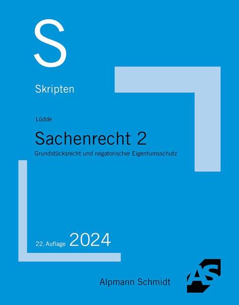 Produktbild: Skript Sachenrecht 2 | Jan Stefan Lüdde, Jan S. Lüdde