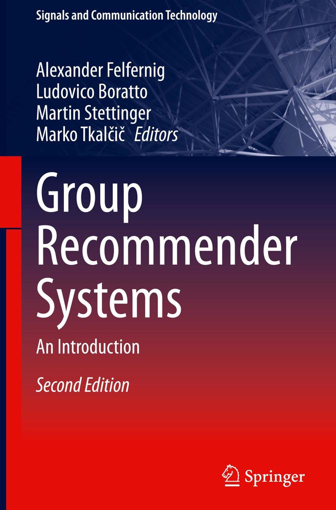 Produktbild: Group Recommender Systems