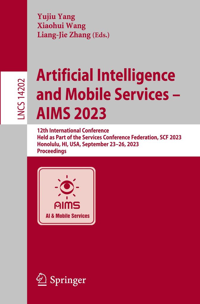 Produktbild: Artificial Intelligence and Mobile Services - AIMS 2023
