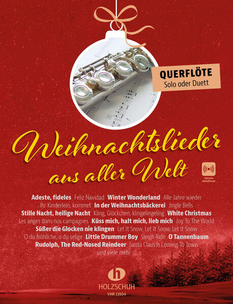 Produktbild: Weihnachtslieder aus aller Welt - Querflöte | Uwe Sieblitz