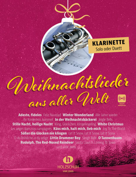 Produktbild: Weihnachtslieder aus aller Welt - Klarinette | Uwe Sieblitz
