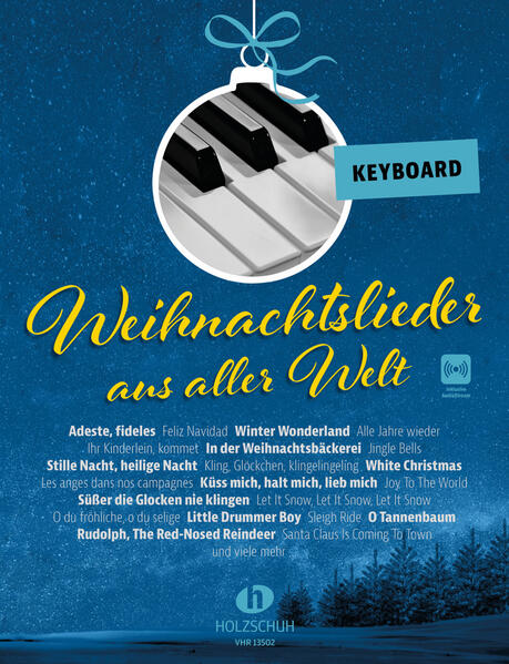 Produktbild: Weihnachtslieder aus aller Welt - Keyboard | Uwe Sieblitz