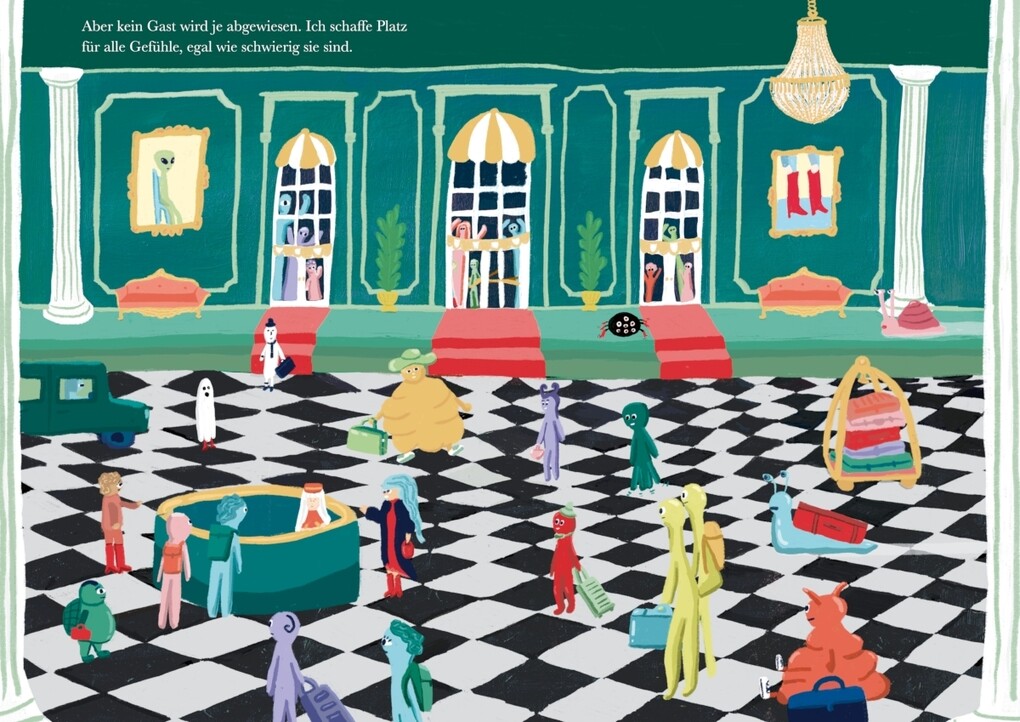 Weitere Ansicht: Das Grand Hotel der Gefühle. Wenn Liebe, Wut und Dankbarkeit bei uns einziehen: Gefühle beschreiben und benennen. | Lidia Brankovi