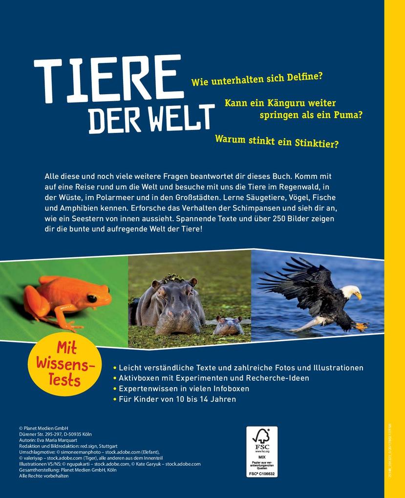 Weitere Ansicht: Tiere der Welt | Eva Maria Marquart