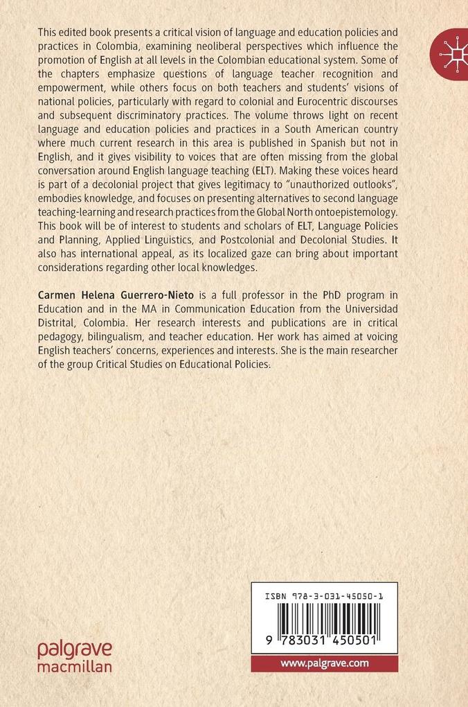 Weitere Ansicht: Unauthorized Outlooks on Second Languages Education and Policies