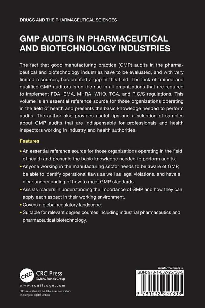 Weitere Ansicht: GMP Audits in Pharmaceutical and Biotechnology Industries | Mustafa Edik