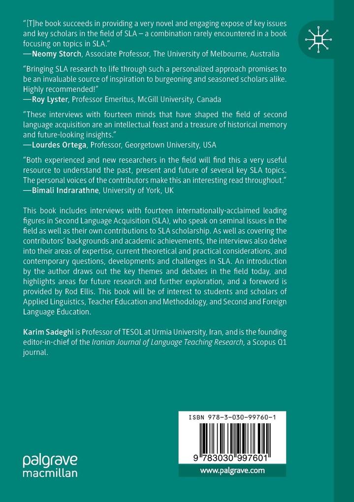 Weitere Ansicht: Talking About Second Language Acquisition | Karim Sadeghi