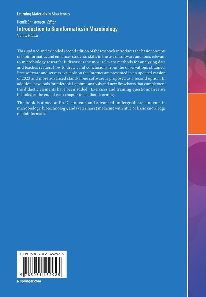 Weitere Ansicht: Introduction to Bioinformatics in Microbiology