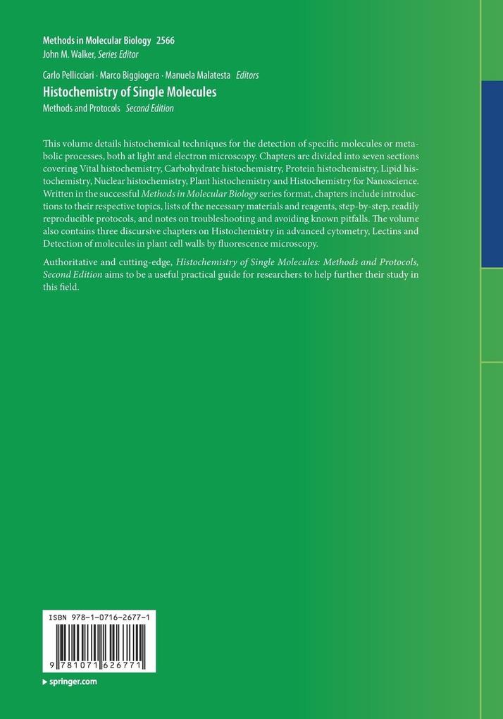 Weitere Ansicht: Histochemistry of Single Molecules