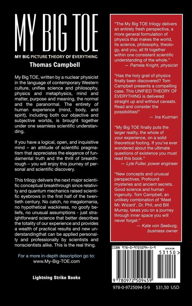 Weitere Ansicht: My Big TOE - Inner Workings H | Thomas Campbell
