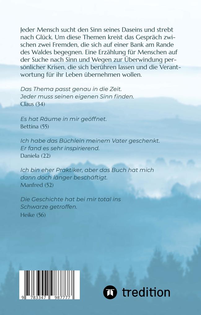 Weitere Ansicht: Die Bank am Rande des Waldes | Stefan Fourier