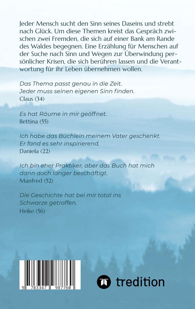 Weitere Ansicht: Die Bank am Rande des Waldes | Stefan Fourier