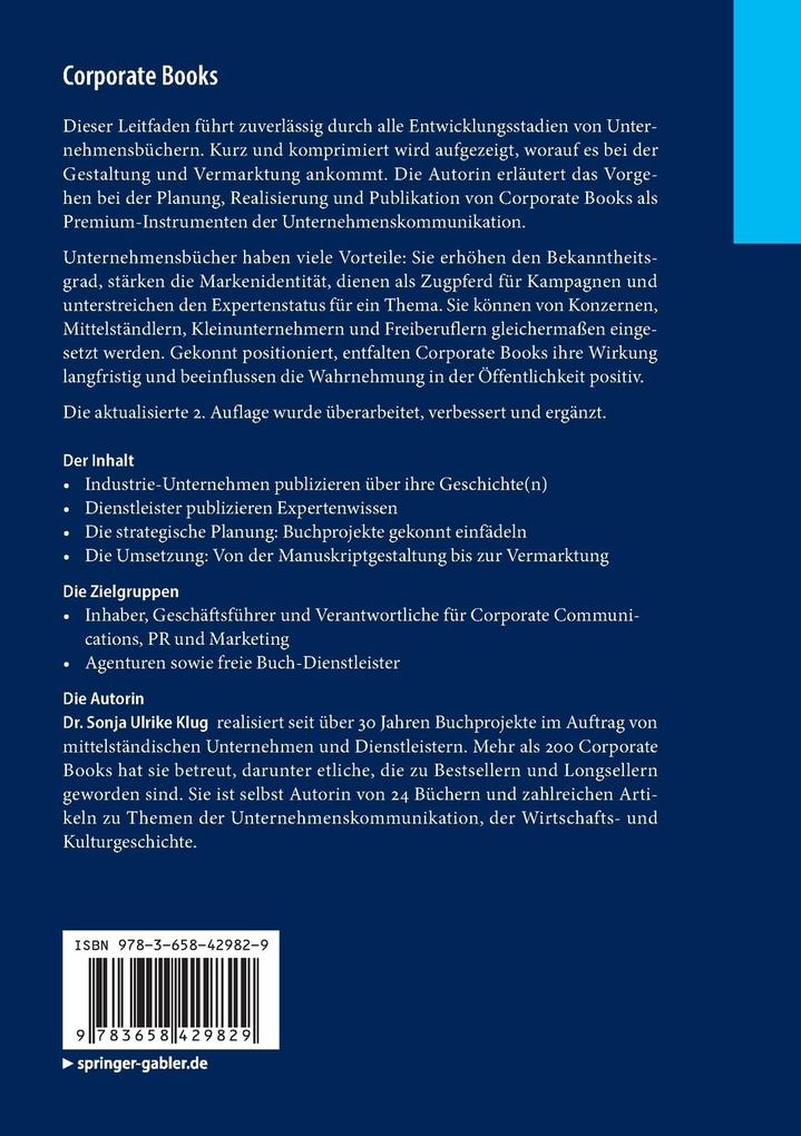Weitere Ansicht: Corporate Books | Sonja Ulrike Klug