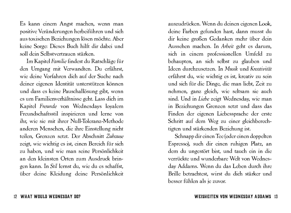 Weitere Ansicht: What would Wednesday do? | Sarah Thompson