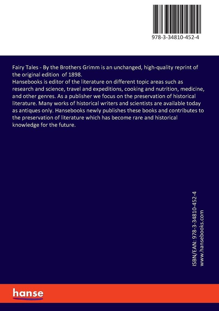 Weitere Ansicht: Fairy Tales | Jacob Grimm, Brothers Grimm