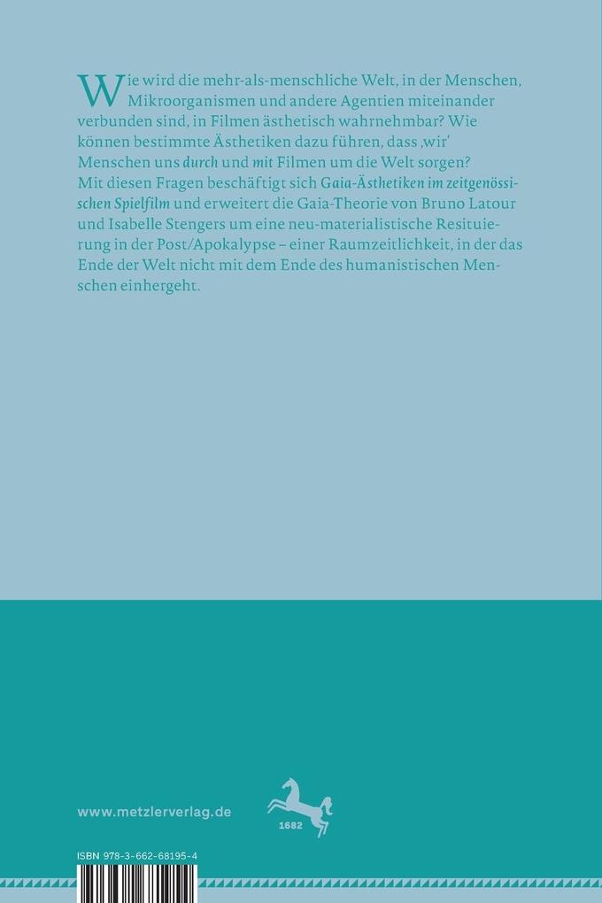 Weitere Ansicht: Gaia-Ästhetiken im zeitgenössischen Spielfilm | Friederike Ahrens