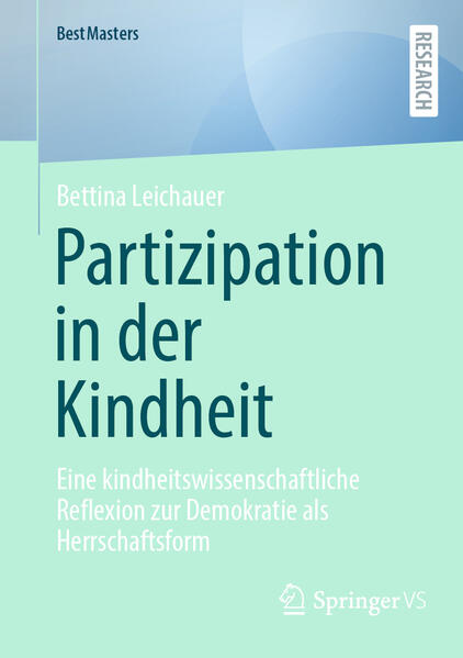 Produktbild: Partizipation in der Kindheit | Bettina Leichauer