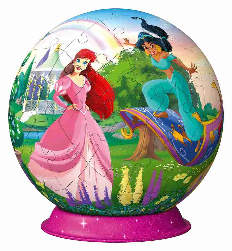 Weitere Ansicht: 3D Puzzle 72 Teile - Disney Prinzessinnen Puzzle-Ball