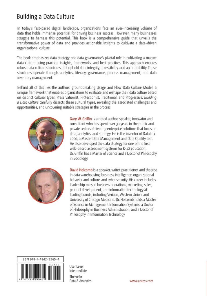 Weitere Ansicht: Building a Data Culture | Gary W. Griffin, David Holcomb