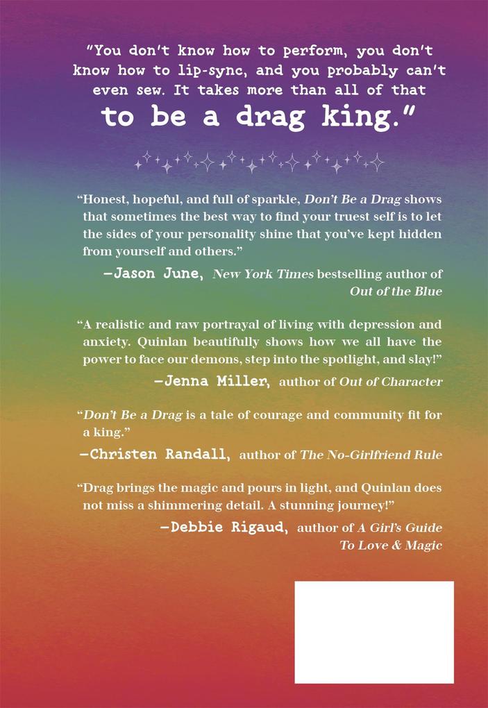 Weitere Ansicht: Don't Be a Drag | Skye Quinlan