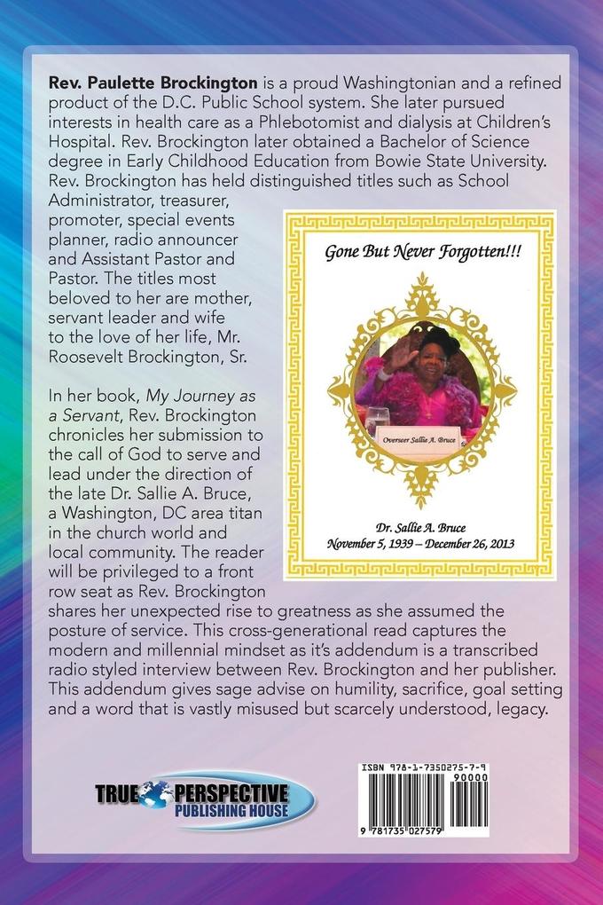 Weitere Ansicht: My Journey as a Servant | Pastor Paulette Brockington