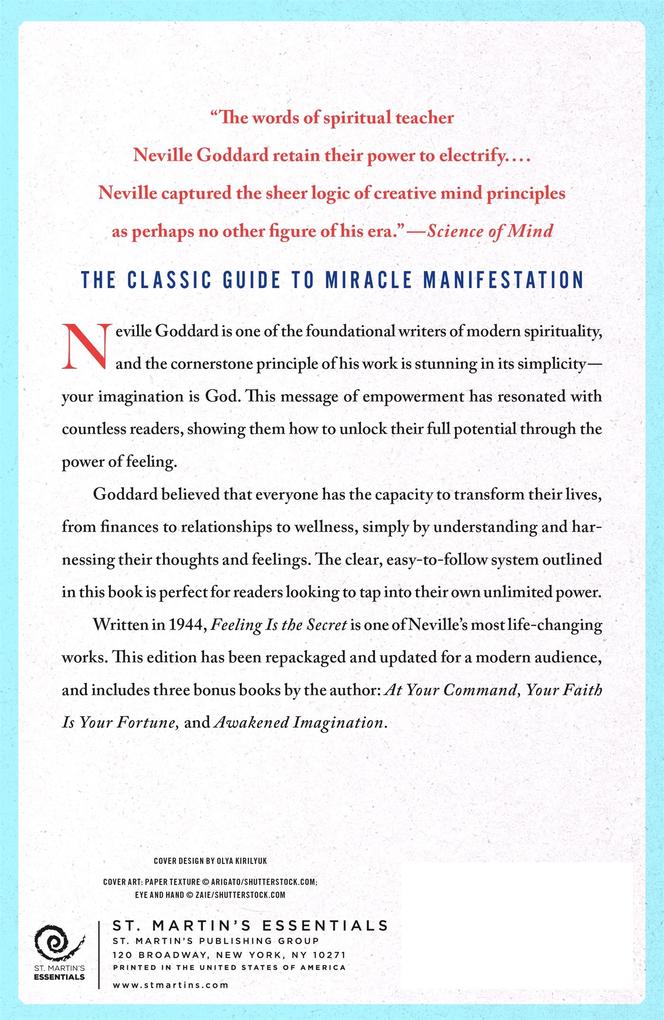 Weitere Ansicht: Feeling Is the Secret | Neville Goddard