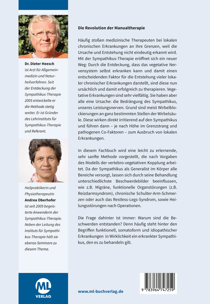 Weitere Ansicht: Sympathikus-Therapie | Andrea Oberhofer, Dieter Heesch