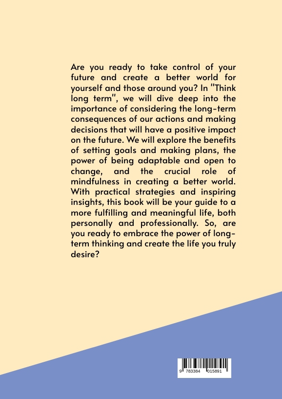 Weitere Ansicht: Think long term | Maher Asaad Baker