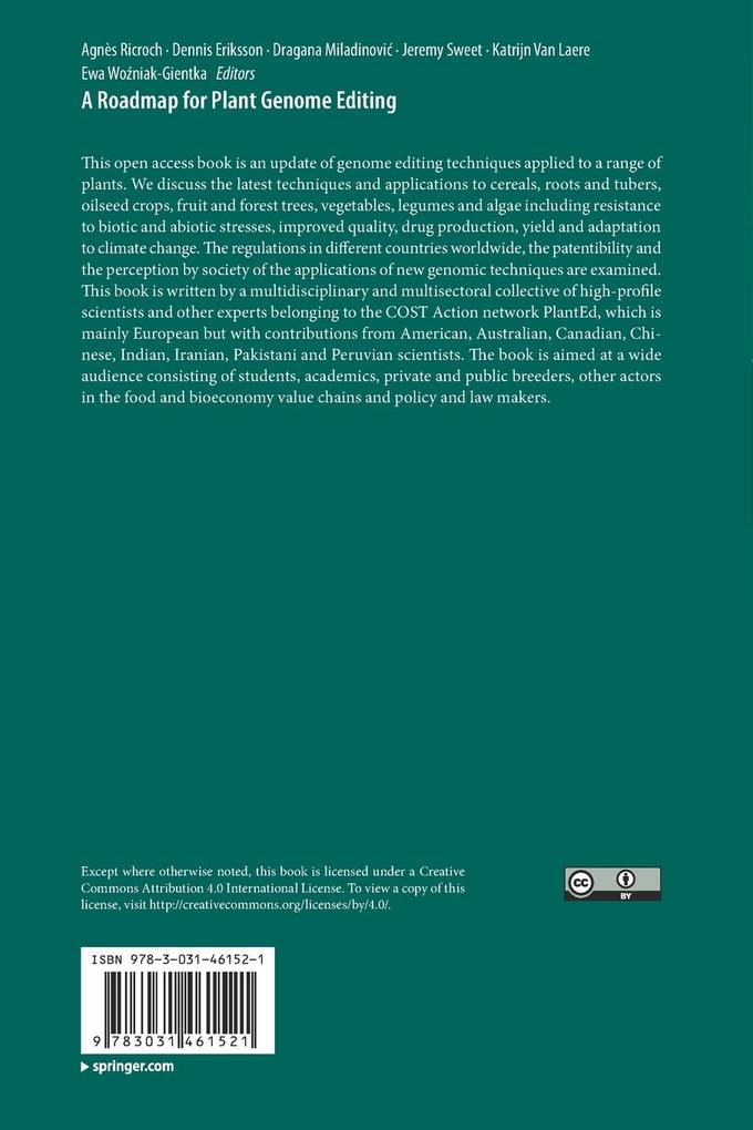 Weitere Ansicht: A Roadmap for Plant Genome Editing